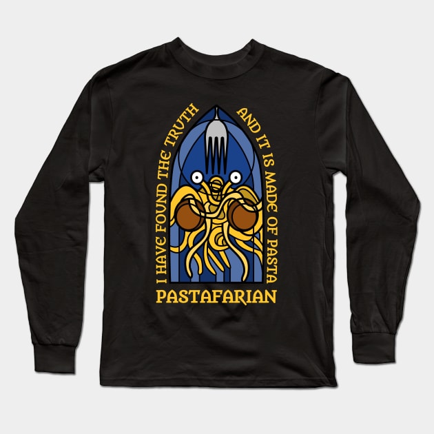 Pastafarian Long Sleeve T-Shirt by ShirtBricks